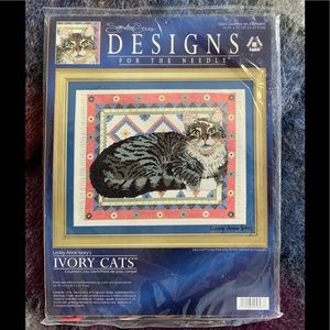 New, Unopened Lesley‎ Anne Ivory Counted Cross Stitch Kit
